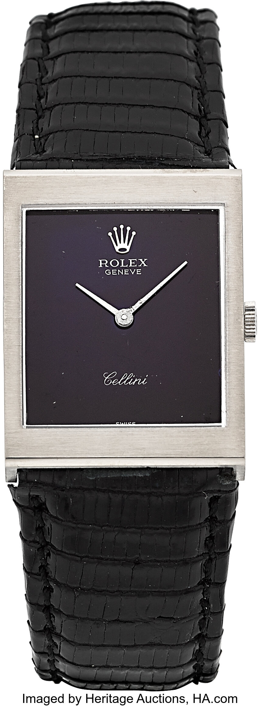 Rolex Cellini Ref. 4014 White Gold Wristwatch. Timepieces