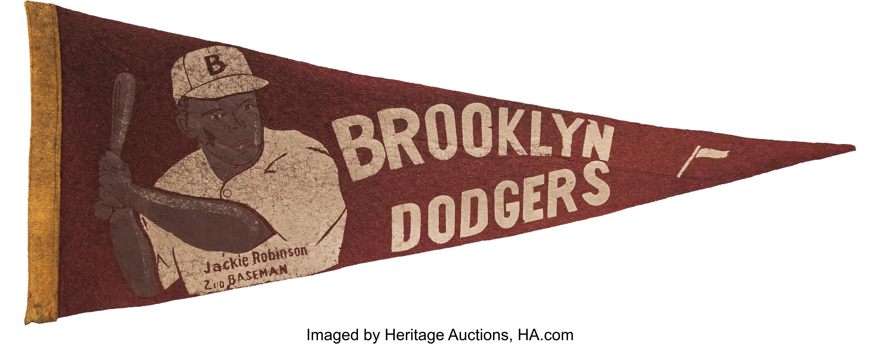 Brooklyn Dodgers Pennant Print