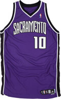 Lot Detail - Lot of (5) Sacramento Kings Signed Jerseys: Bibby