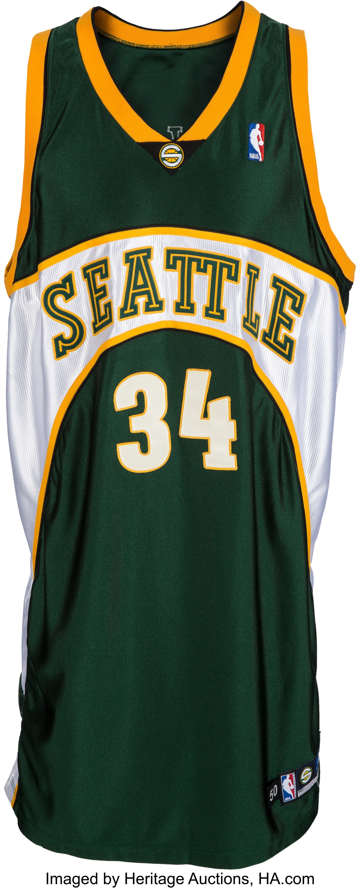 2004-05 Ray Allen Game Worn Seattle Supersonics Jersey., Lot #83011