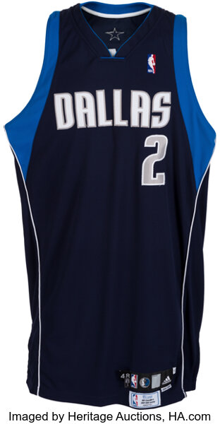 2008-09 Jason Kidd Game Worn Dallas Mavericks Jersey - With MeiGray, Lot  #83016