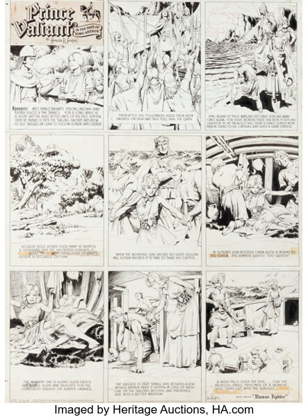 Prince Valiant Comic Strip Free