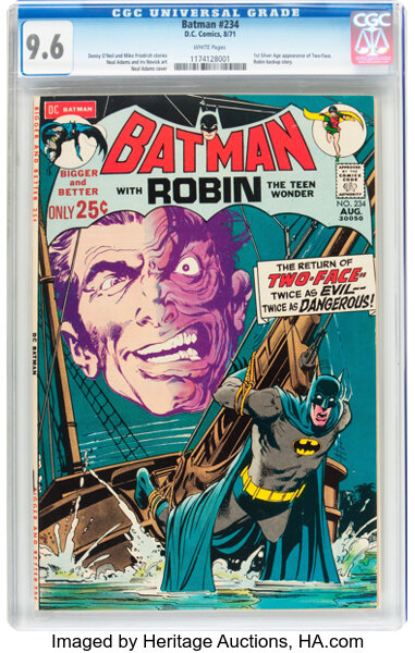 Batman #234 (DC, 1971) CGC NM+  White pages.... Bronze Age | Lot #93253  | Heritage Auctions