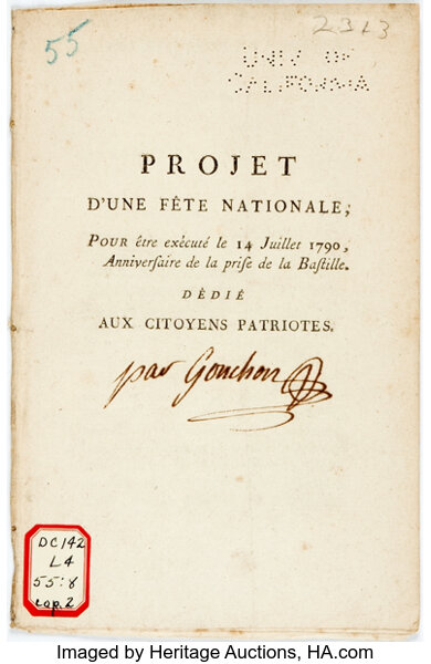 Gonchon Project D Une Fete Nationale Pour Etre Execute Le 14 Lot Heritage Auctions