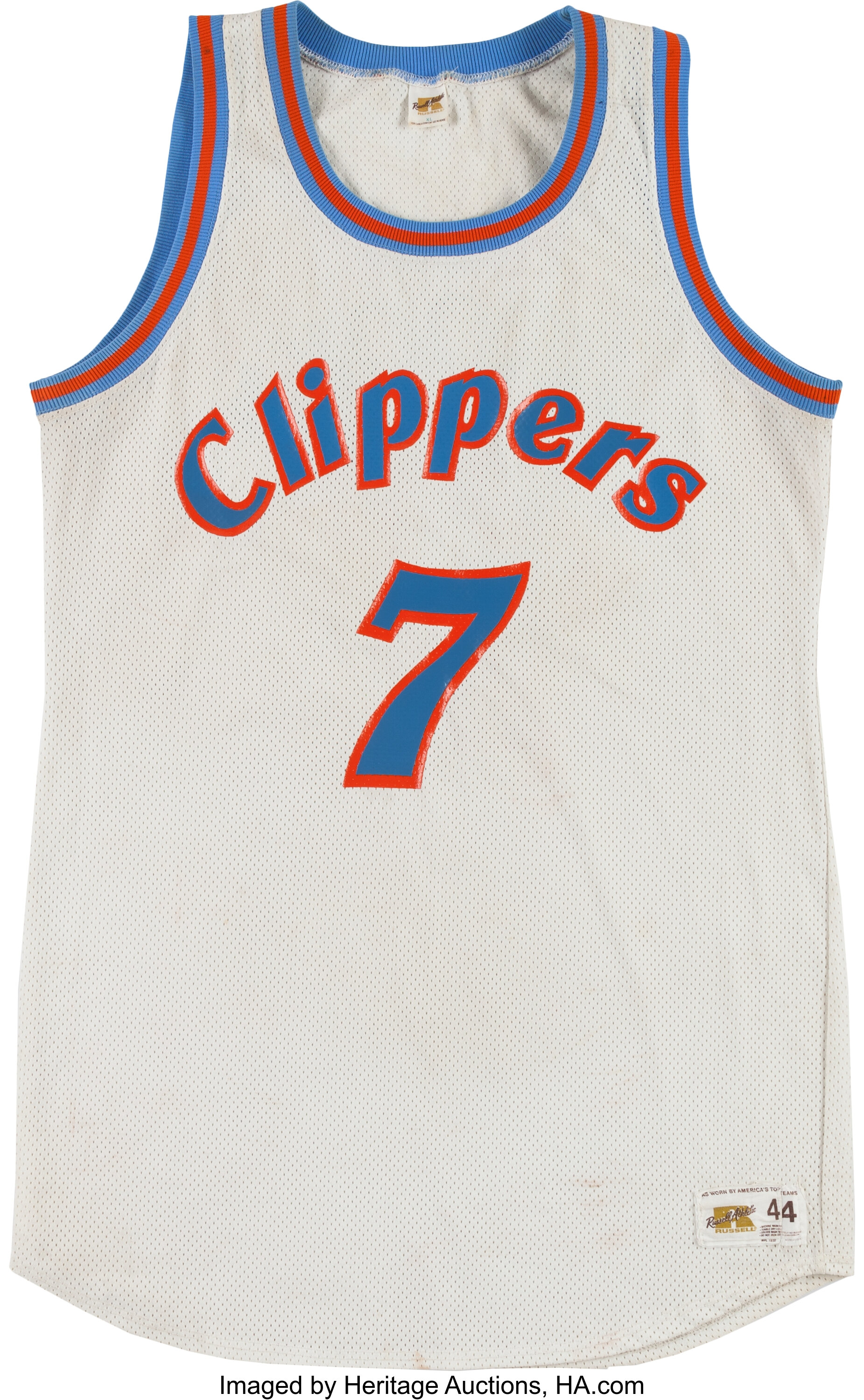 WORLD B. FREE  San Diego Clippers 1980 Throwback NBA Basketball Jersey