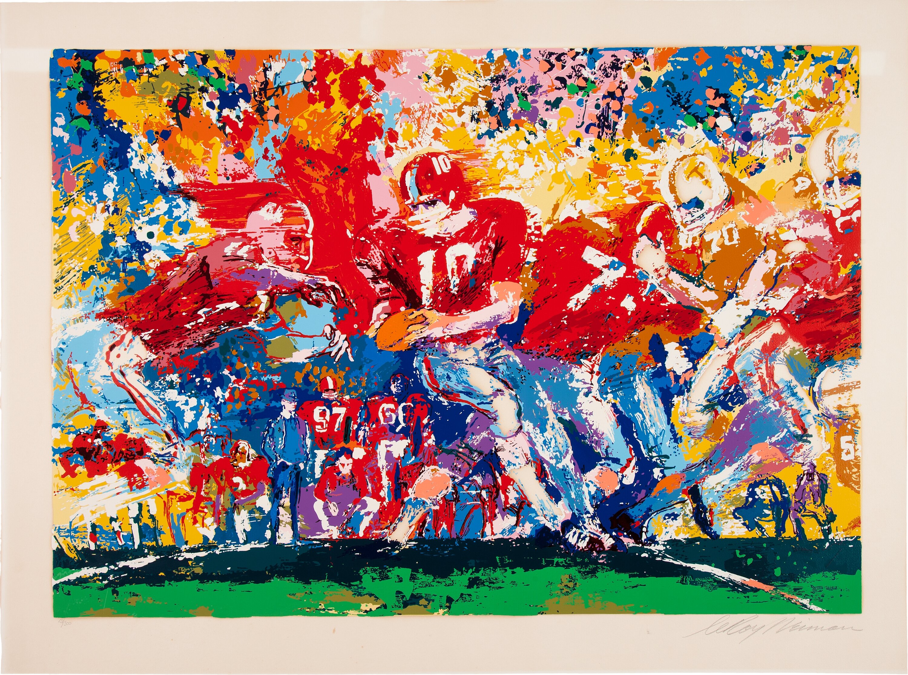 1973 Leroy Neiman Signed 