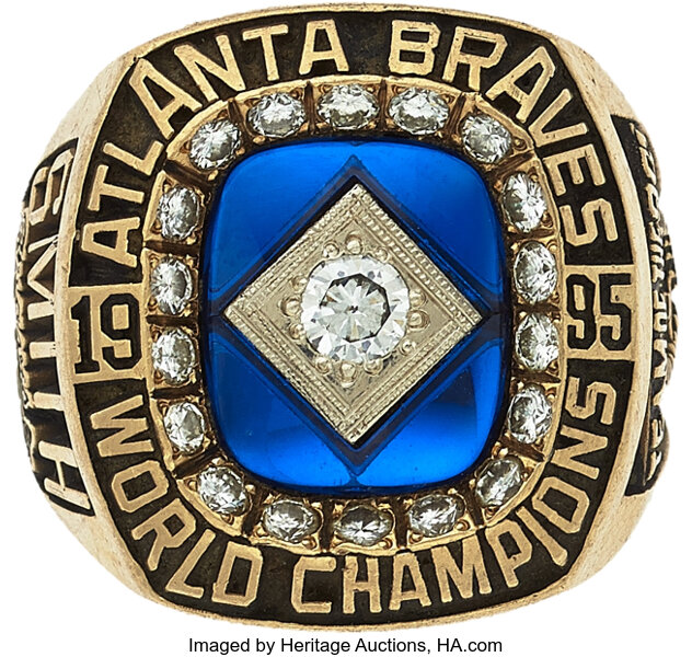 1991 Atlanta Braves National League Championship Ring Presented to