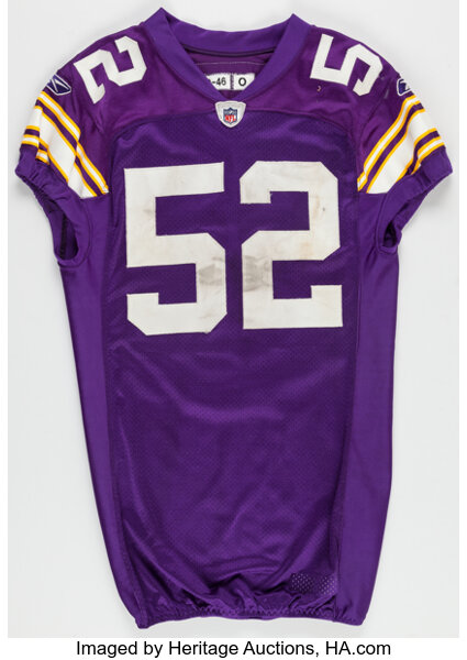 chad greenway signed jersey