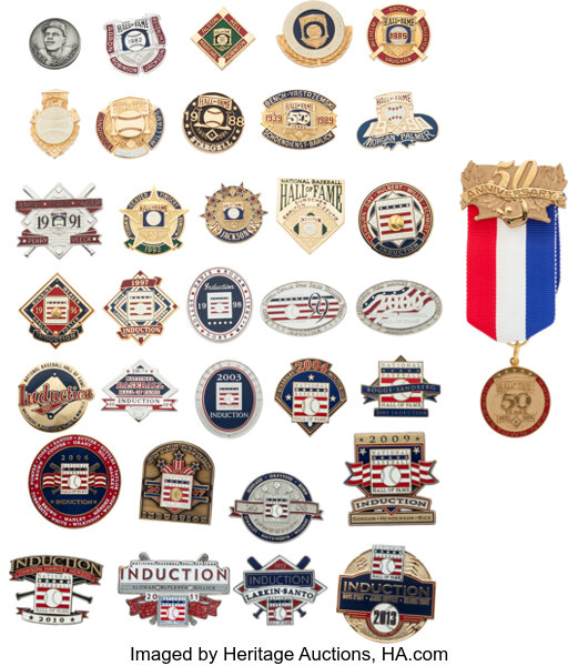 Baseball Hall of Fame 2022 Induction Class Jersey Pin Set