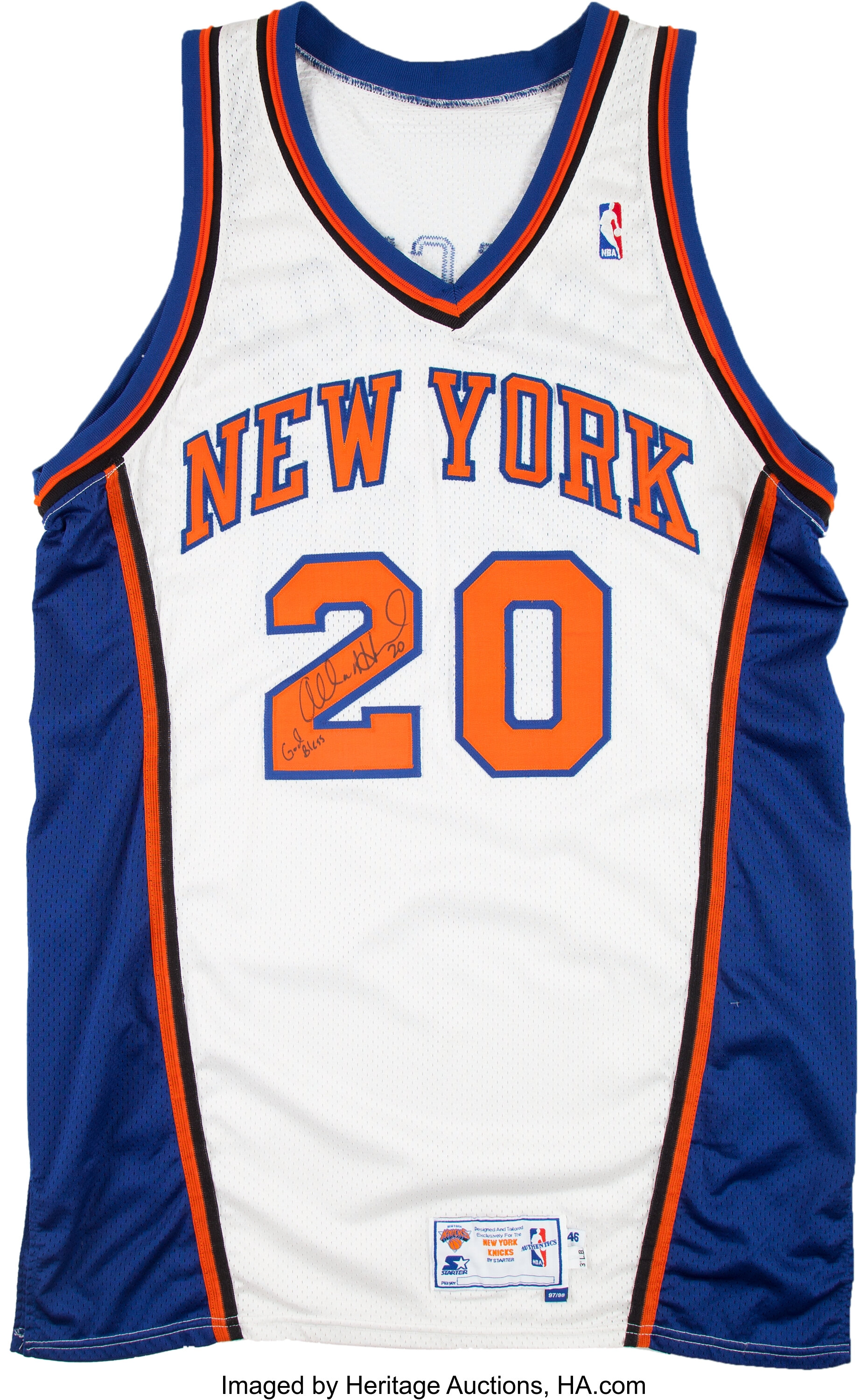 New York Knicks Signed Jerseys, Collectible Knicks Jerseys