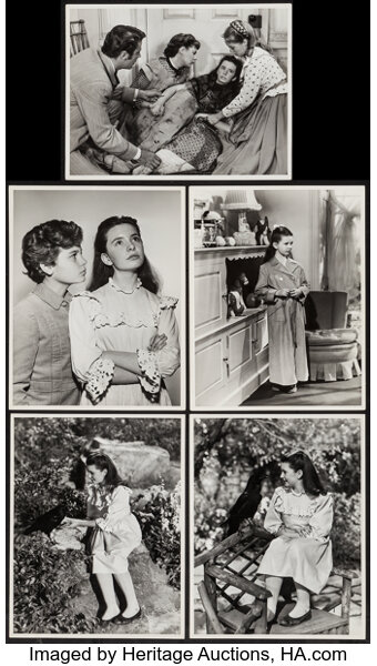 Margaret O Brien In The Secret Garden Others Lot Mgm 1949