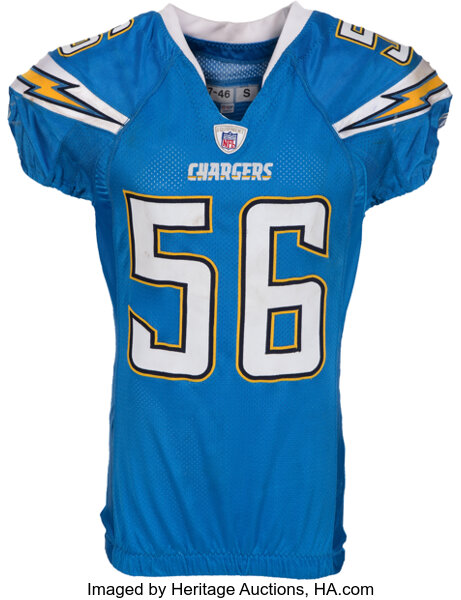 As-is Nfl San Diego Chargers #56 Merriman Jersey