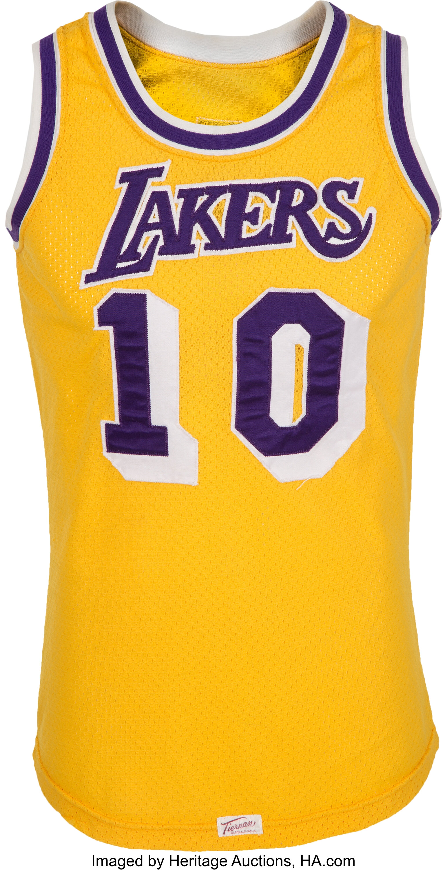 Lot Detail - Norm Nixon Early 1980s Game-Used Los Angeles Lakers Uniform ( Jersey & Shorts)