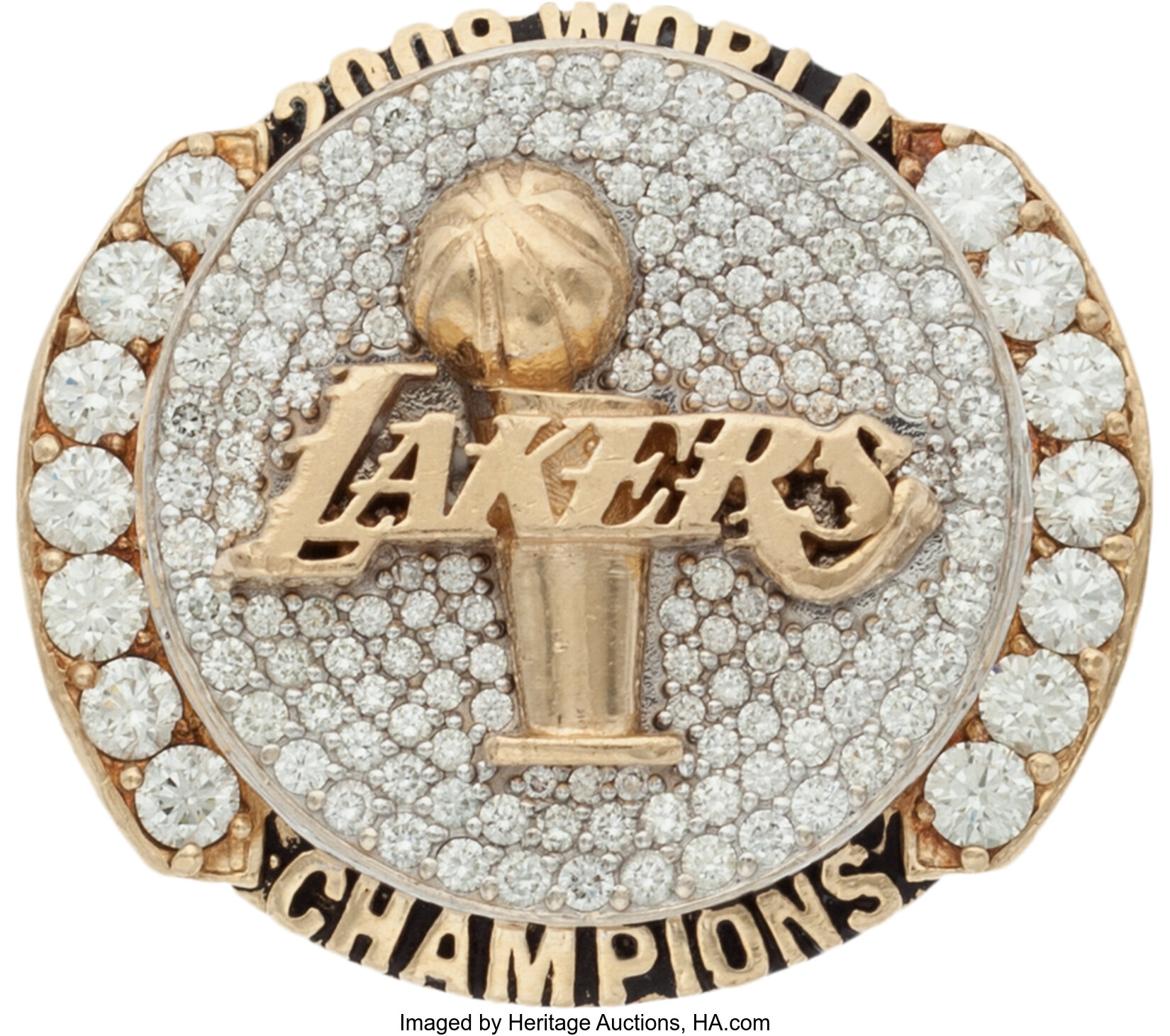 Los Angeles Lakers 2009 NBA Championship Ring, Sports Memorabilia, Part  II, Streetwear & Modern Collectibles