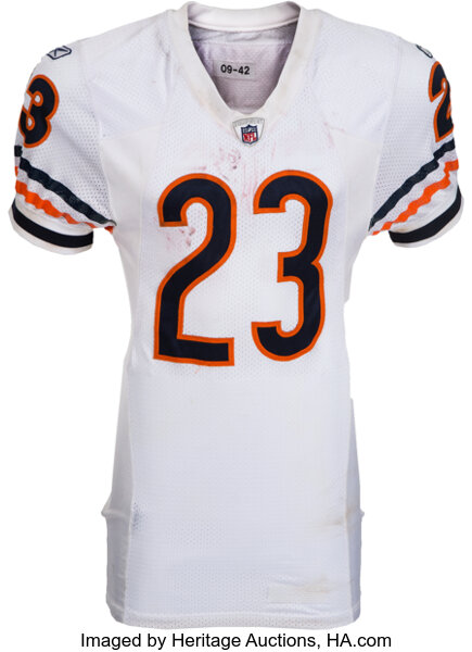 Lot Detail - 2012 Devin Hester Game Worn & Signed Chicago Bears