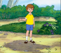 Winnie the Pooh Christopher Robin Production Cel (Walt Disney, c. | Lot ...