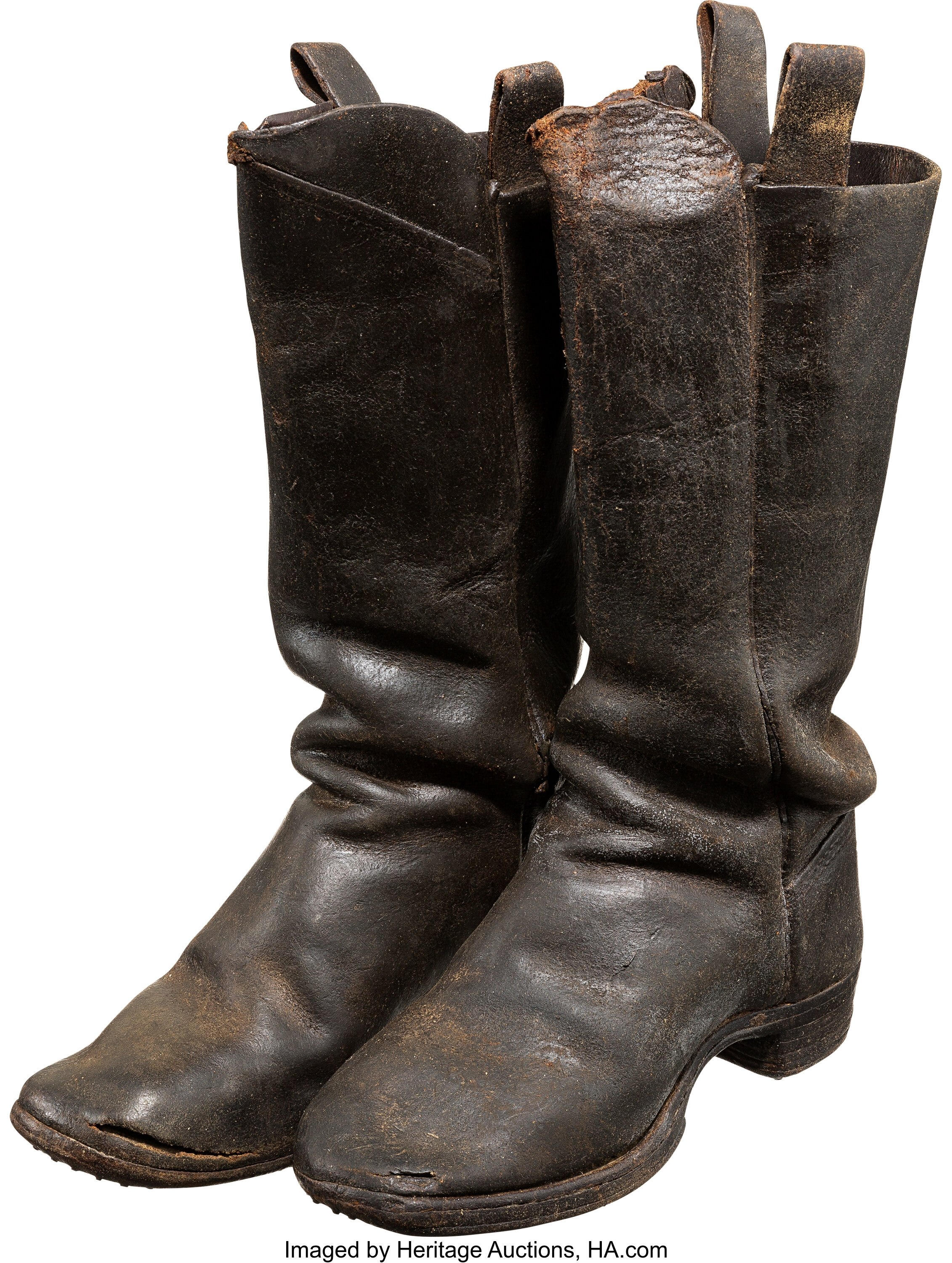 Pair of Civil War Period Boots.... Military & Patriotic Civil War | Lot ...