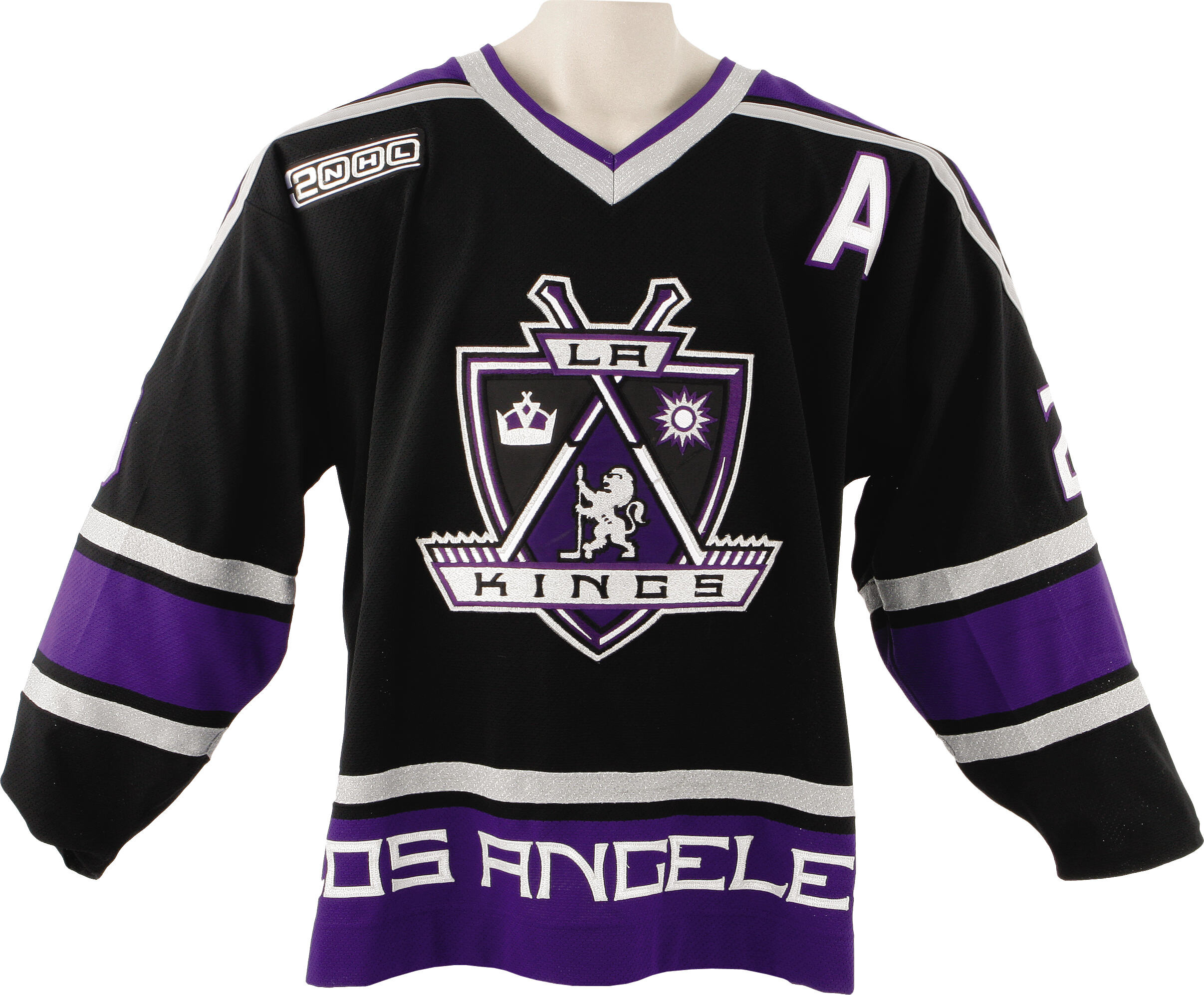 Lot Detail - 1998-99 Luc Robitaille Los Angeles Kings Game-Used Jersey  (Photo-Matched To 500th Career Goal Celebration • Team Repairs)