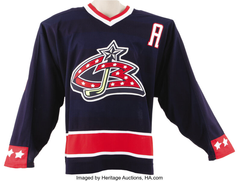 Rick Nash Autographed Columbus Blue Jackets Jersey - NHL Auctions