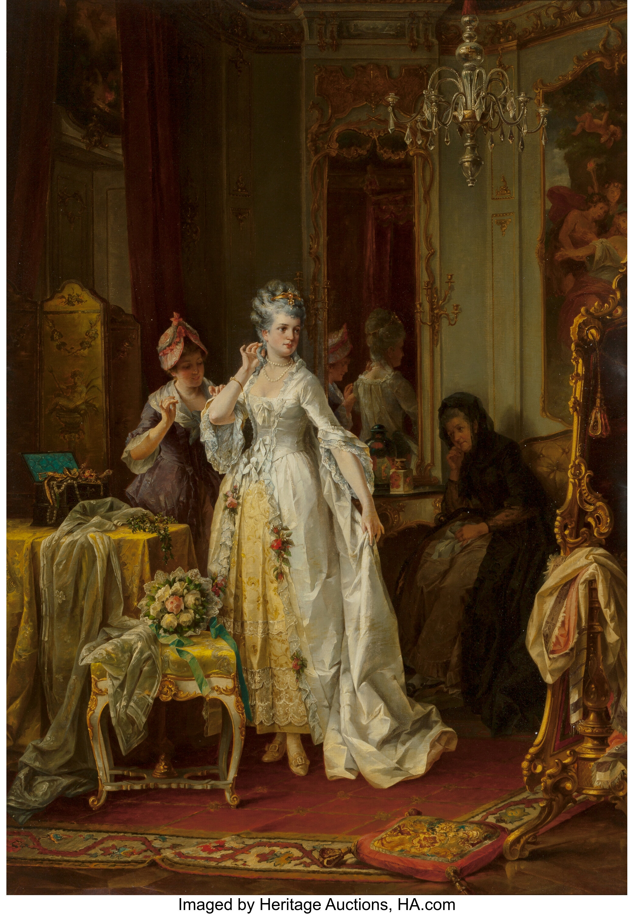 T’as le look rococo au château de Maisons-Laffitte