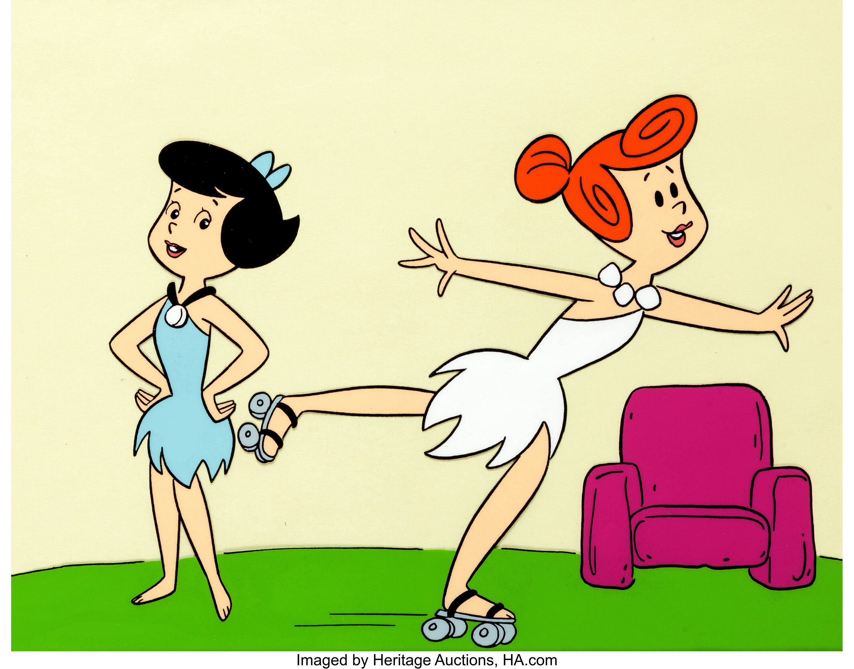 Betty shop and wilma