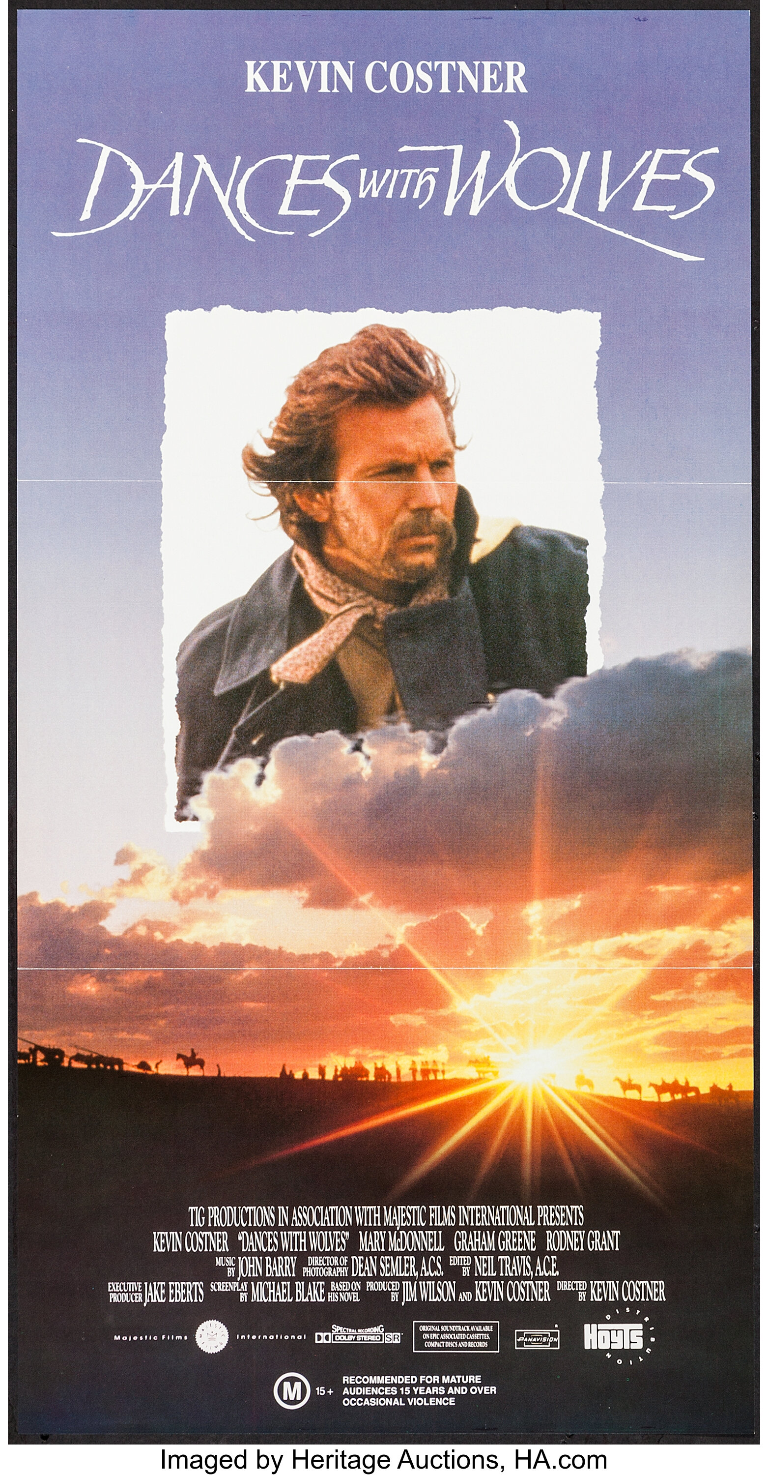 dances with wolves movie poster