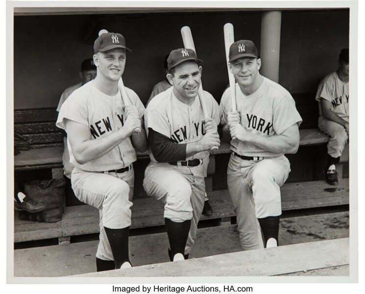 Mickey Mantle and Roger Maris- Palm Trees Sports Photo - Item #  VARPFSAACC021