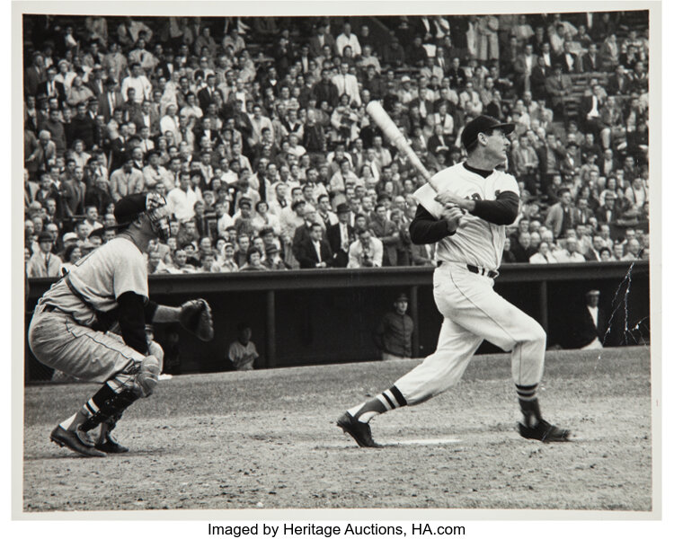 Ted Williams Bats for the Last Time