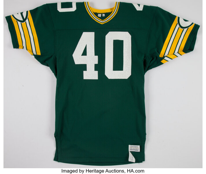 Lot Detail - 1986 Eddie Lee Ivery Green Bay Packers Game Worn