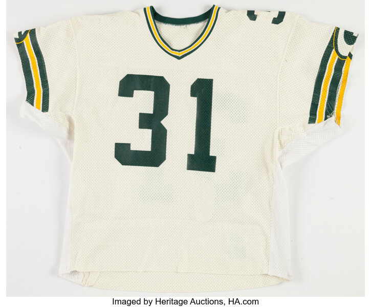 1984-85 Gerry Ellis Game Worn Green Bay Packers Jersey. Football, Lot  #45153