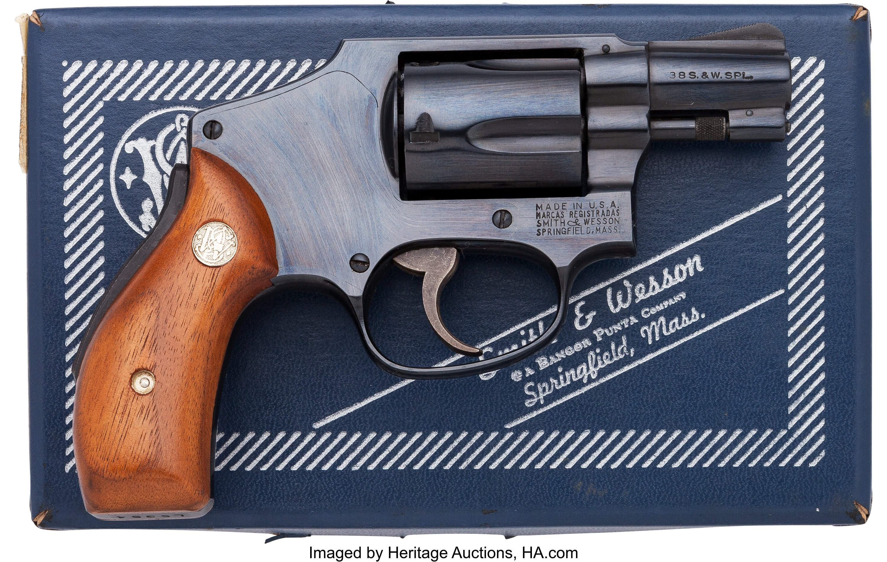 Boxed Smith & Wesson Model 40 Double Action Revolver