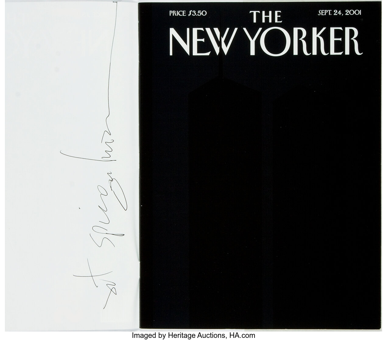 THE NEW YORKER 2001 SEPT. 24, 2001