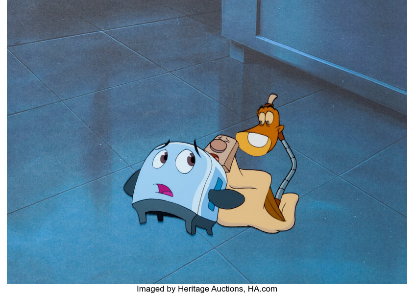 Brave Little Toaster Goes To Mars Production Cel Hyperion Lot