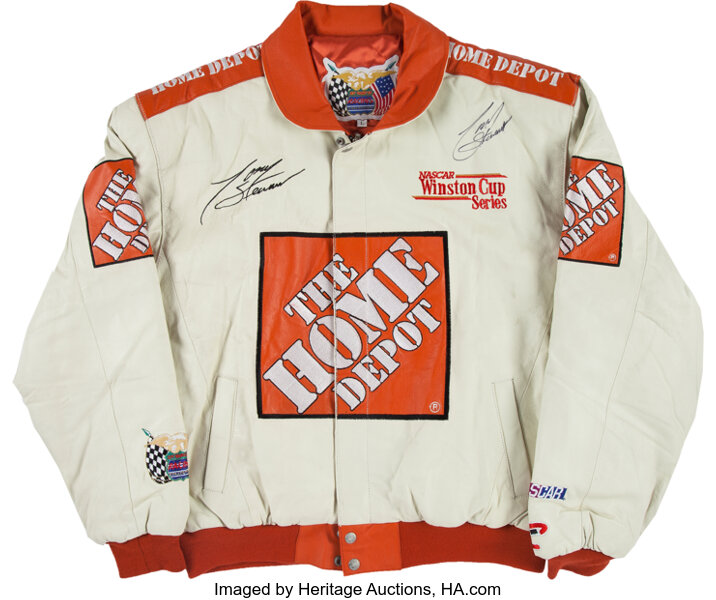 Tony stewart leather hot sale racing jacket