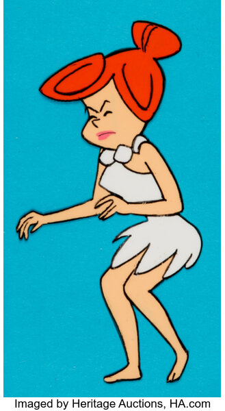 WILMA DAMMI LA CLAVA Hanna & Barbera Flinstones II° Ediz. 1971 (F02087) 