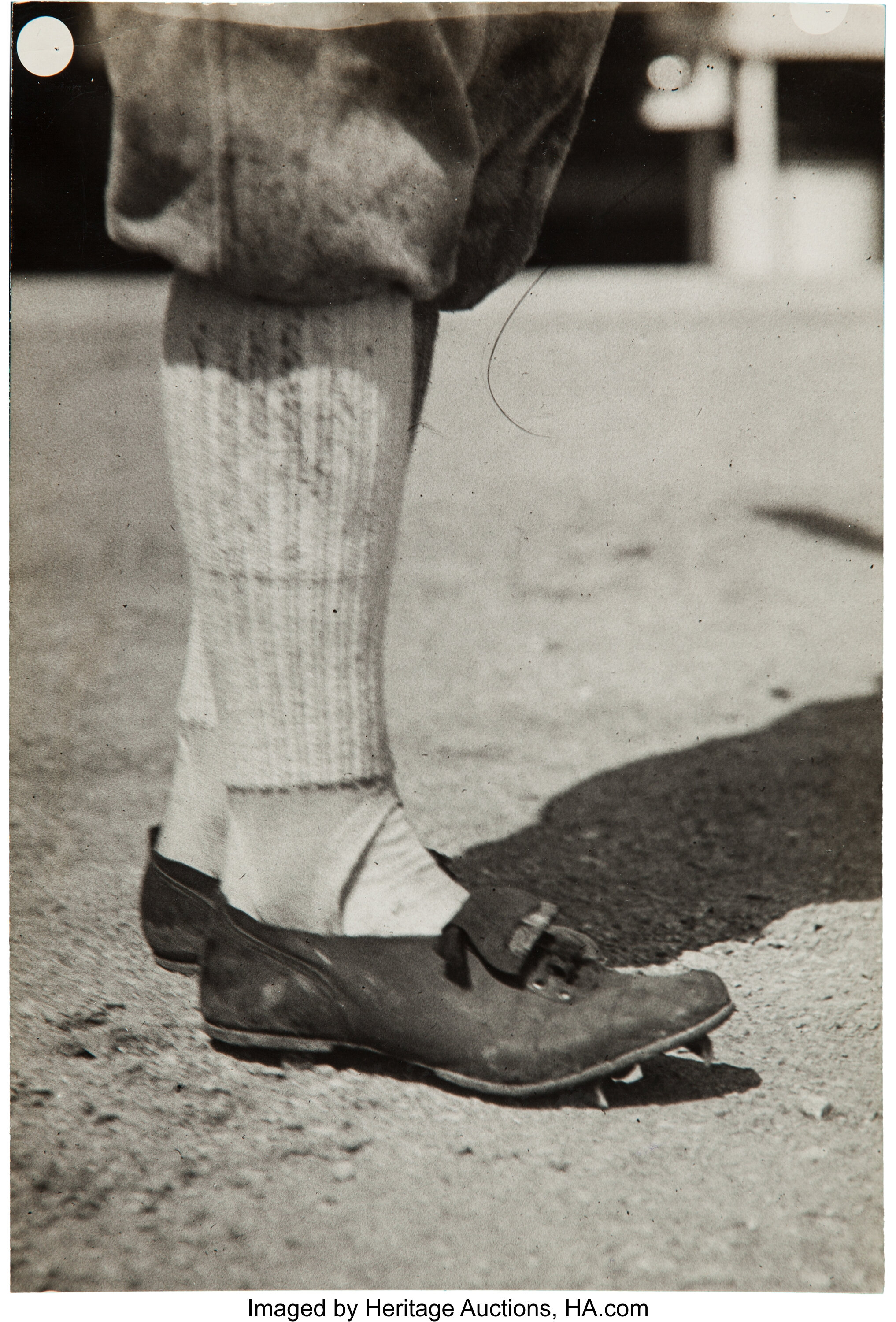 1919 Shoeless Joe Jackson Original News Photograph by Paul