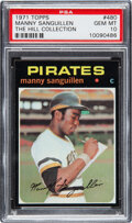 1971 Topps Manny Sanguillen #480 PSA Gem Mint 10 - Pop One! , Lot  #82406