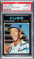 C.A.: 1971 Topps Ernie Banks  Old baseball cards, Cubs cards, Ernie banks