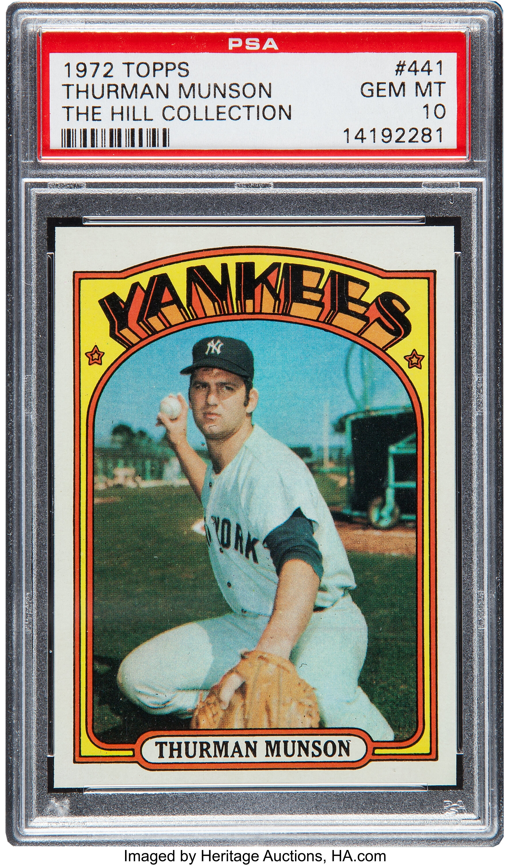 Sold at Auction: 4 Different 1970's Topps Baseball Cards w/ Thurman Munson  + More