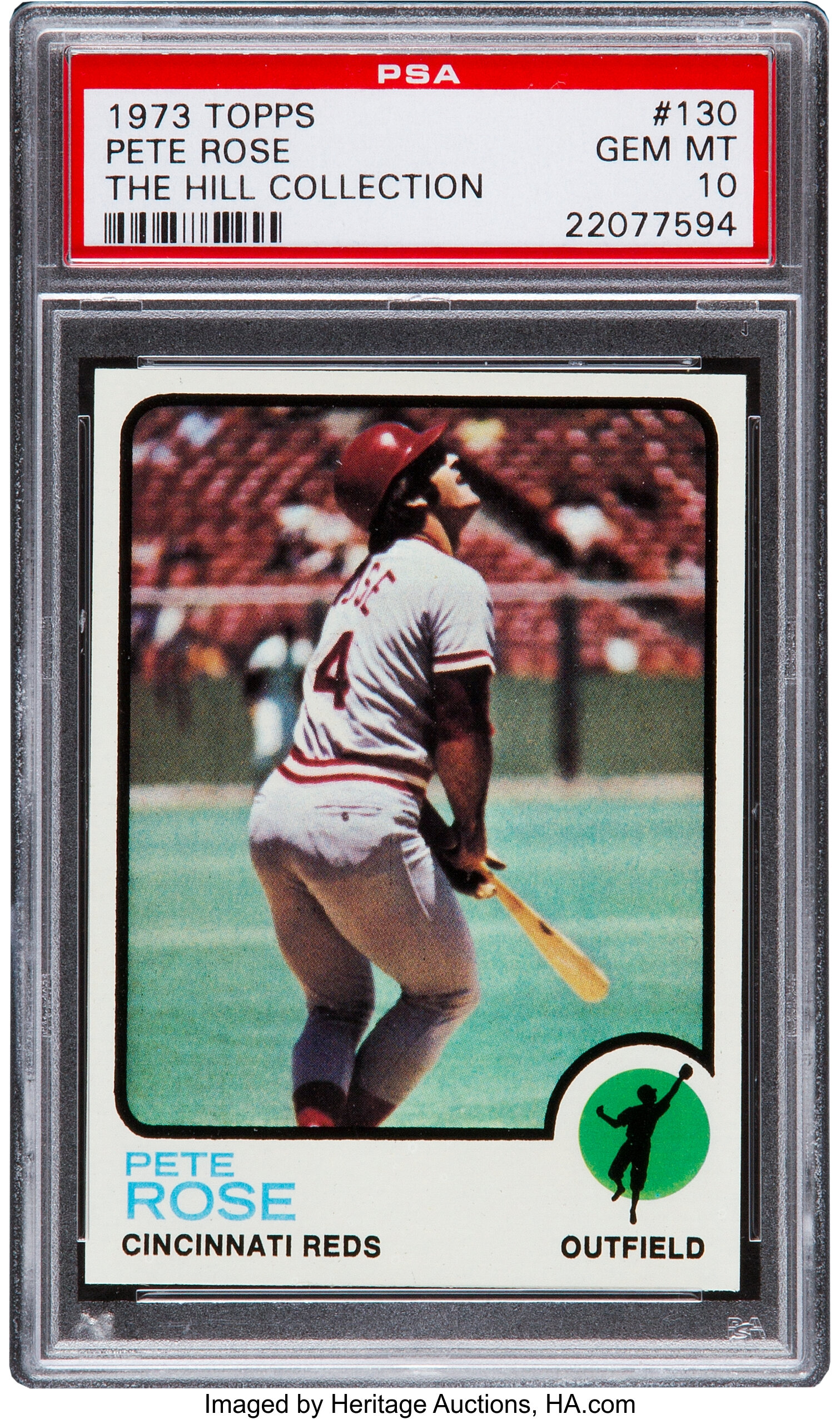 1973 Topps Pete Rose #130 PSA Gem Mint 10.... Baseball Cards | Lot