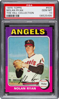 Lot - 1975 Topps #500 Nolan Ryan California Angels Baseball Card