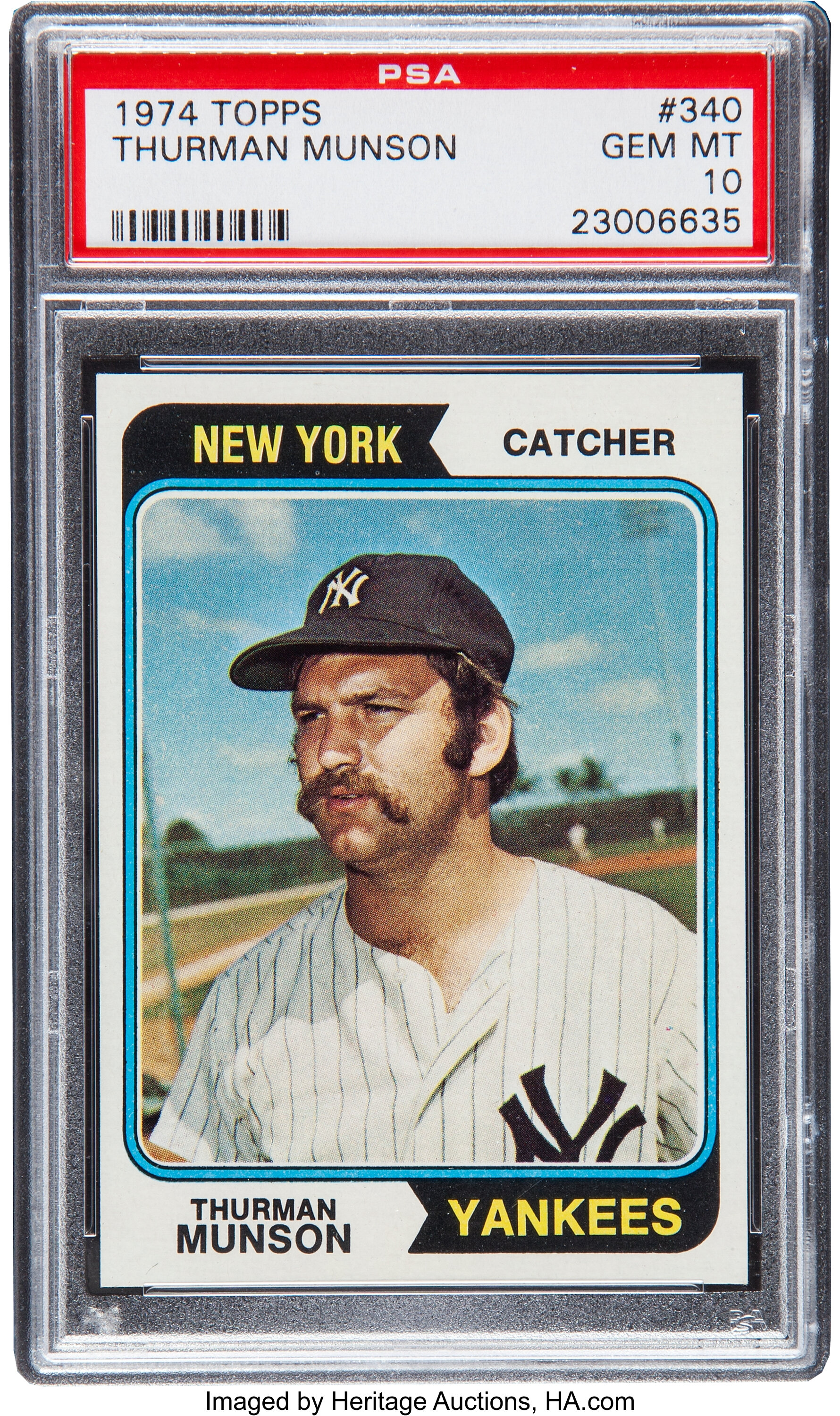 1974 Topps Thurman Munson