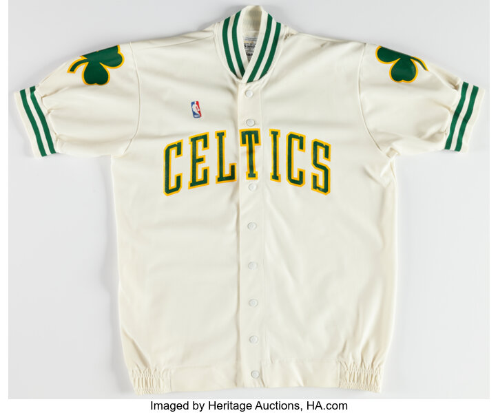 ORIGINAL 1980’s Boston Celtics Warm-Up Jacket - Lrg/44