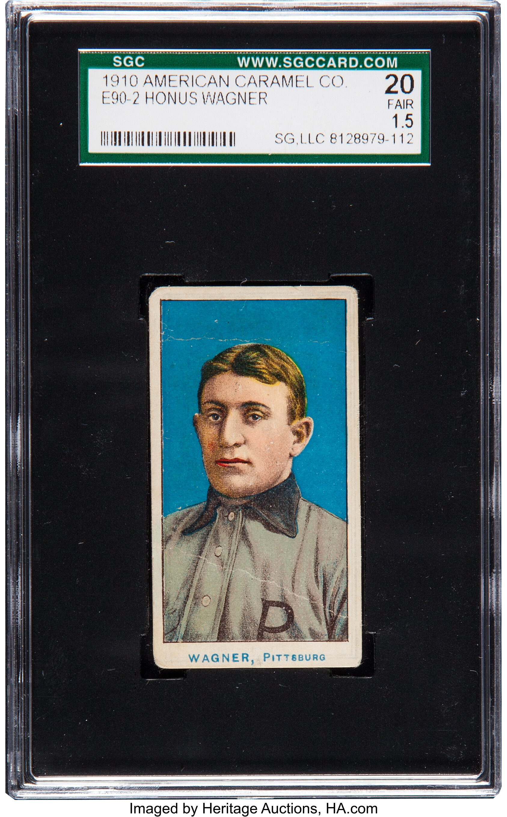 1910 American Caramel Pirates (E90-2) Honus Wagner (Pirates)