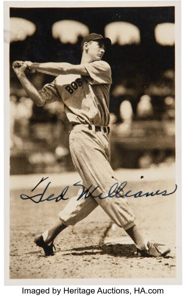 VINTAGE TED WILLIAMS AUTOGRAPH: REAL OR FAKE?! 