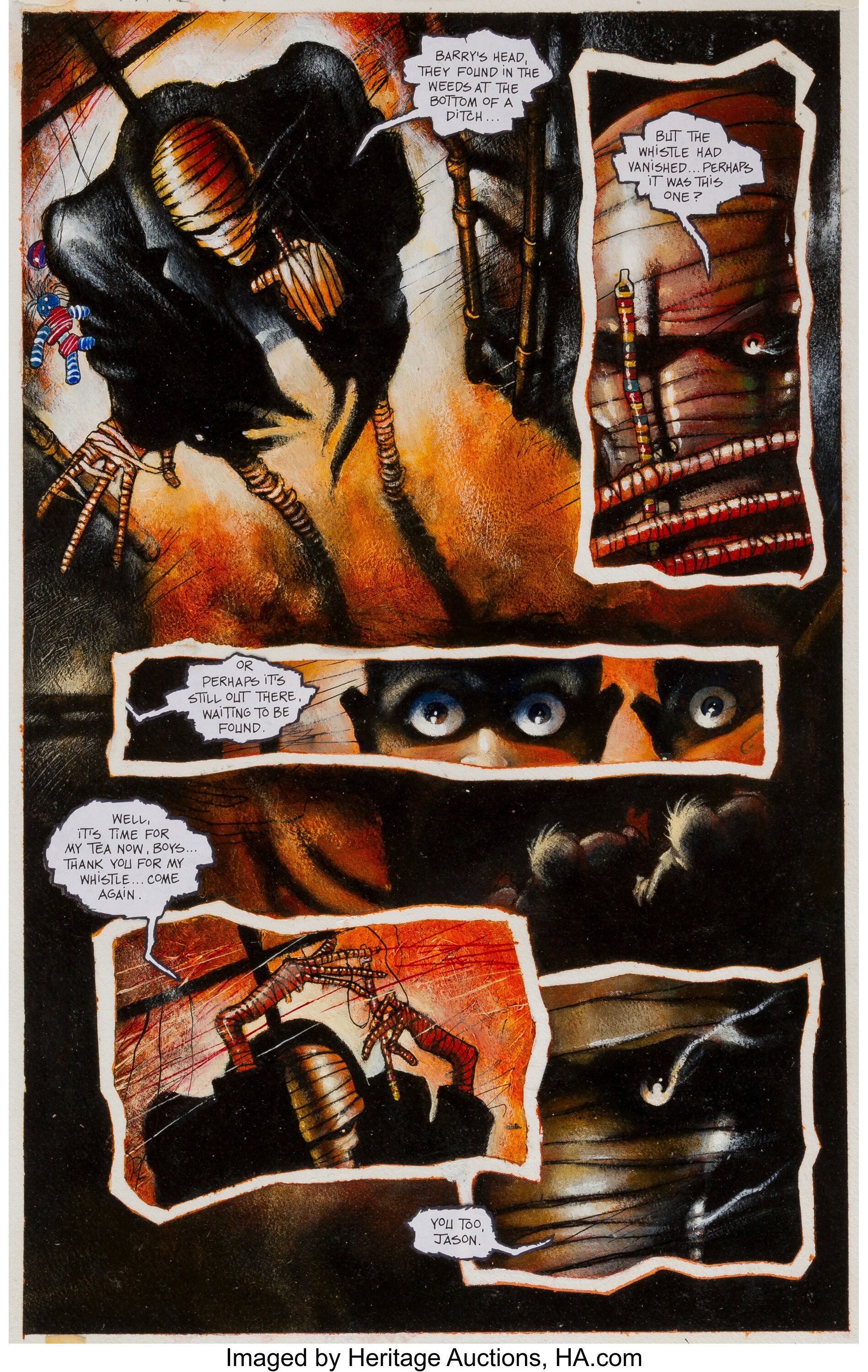 Dean Ormston Comic Book Page Original Art (undated).... Original | Lot  #11085 | Heritage Auctions
