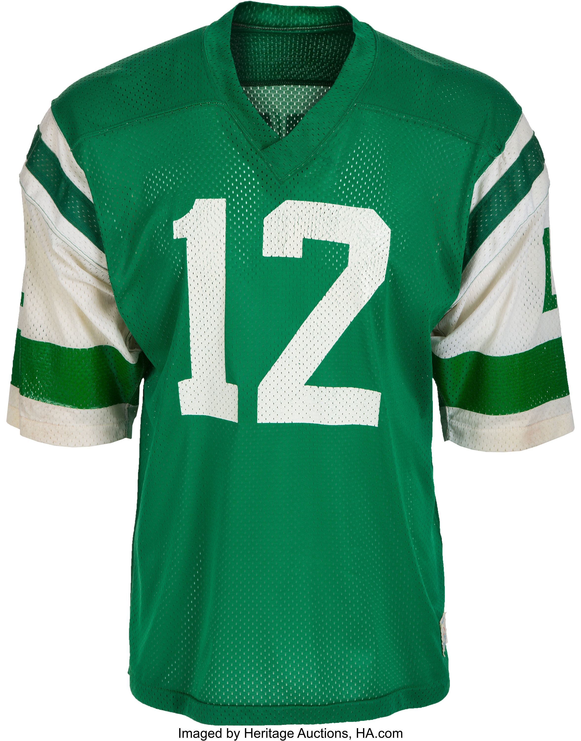 Joe Namath 1973-74 New York Jets Game-Worn, Signed Jersey (JSA)