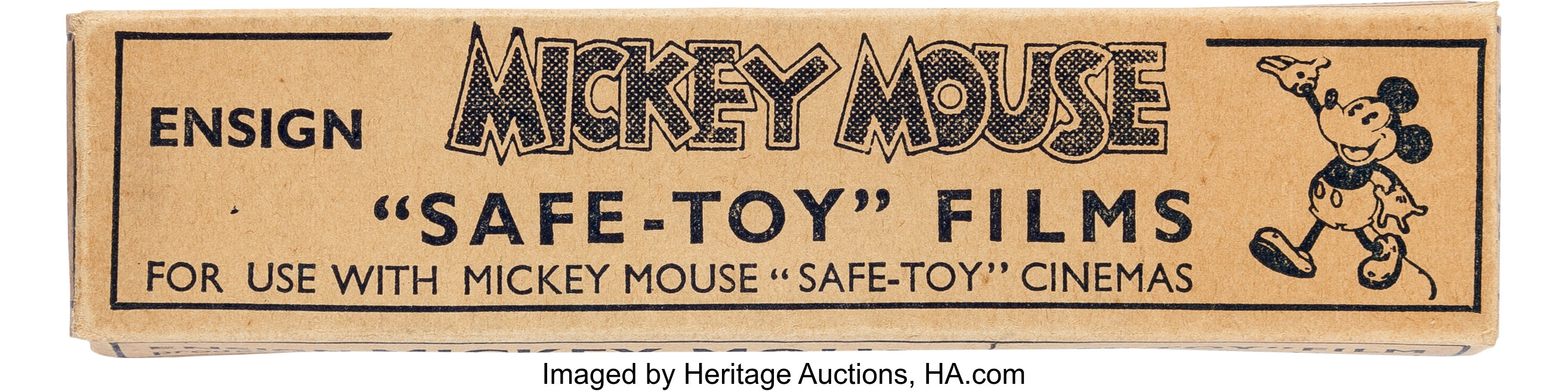 Mickey Mouse Boxed Safe-Toy Film Reel #58 (Ensign/Disney, c., Lot #11680