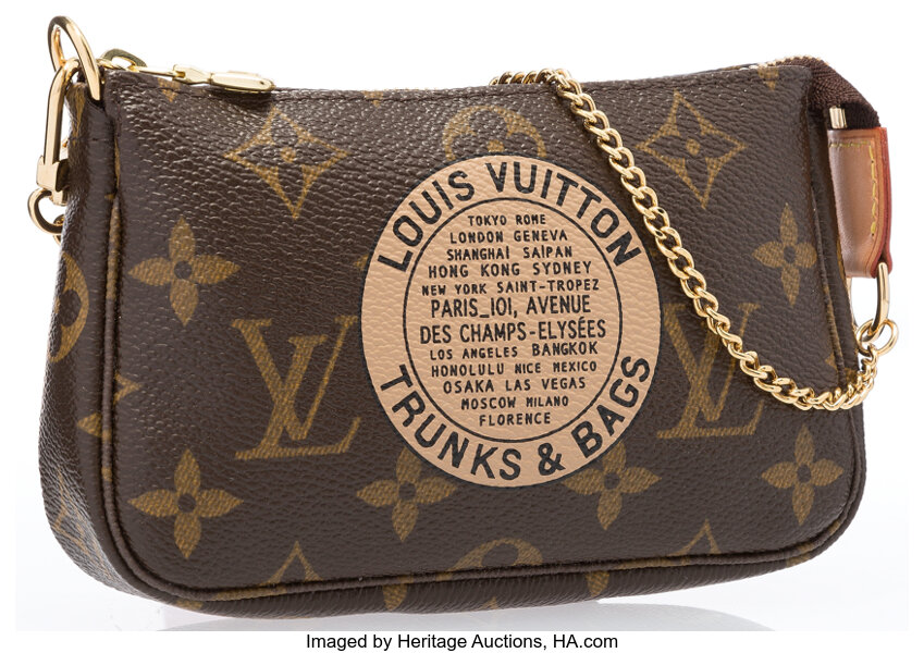 Sold at Auction: Vintage Louis Vuitton Group of 4 Small Pouches