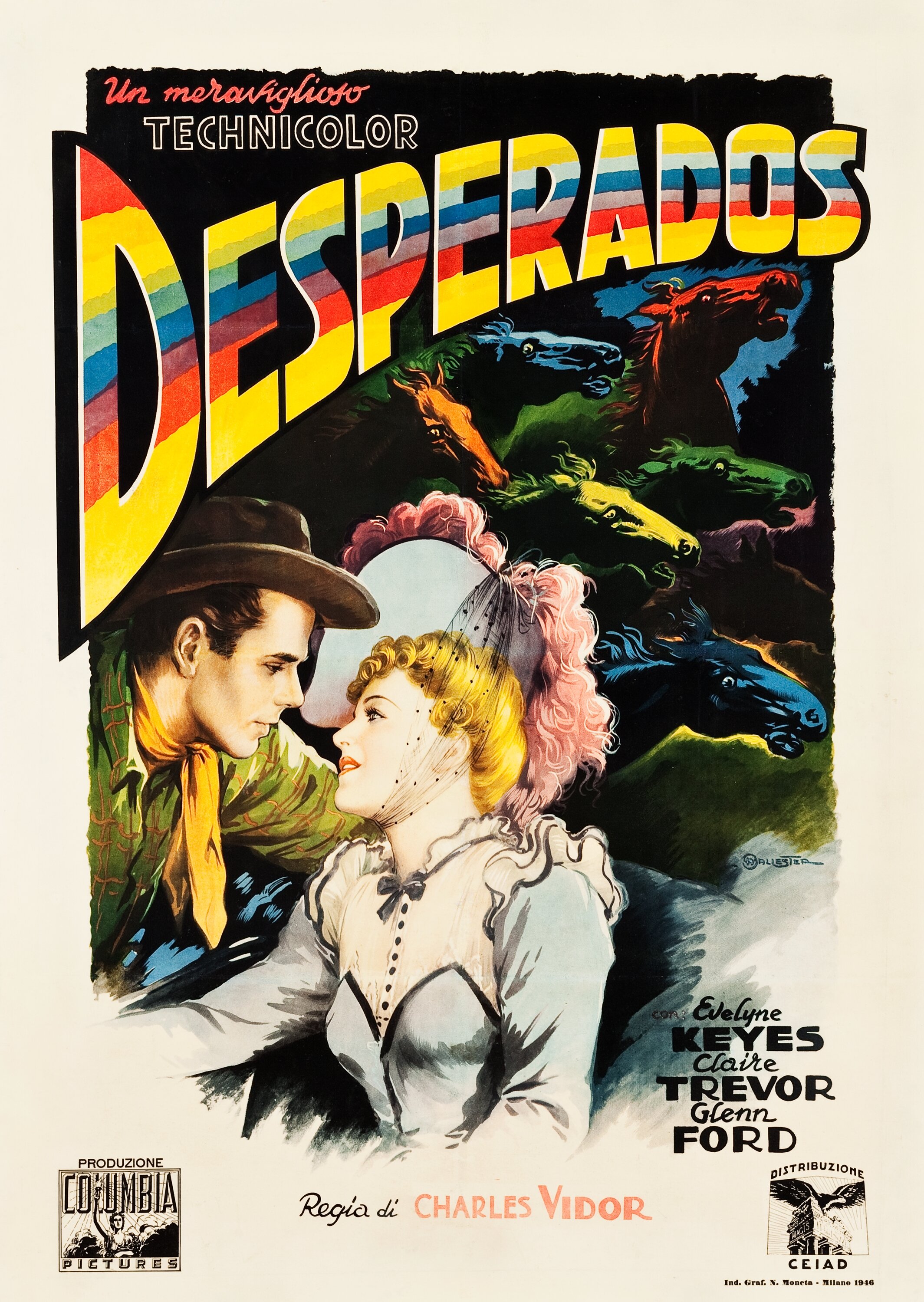 DESPERADOS, LES MOVIE POSTER - THE DESPERADOS MOVIE POSTER